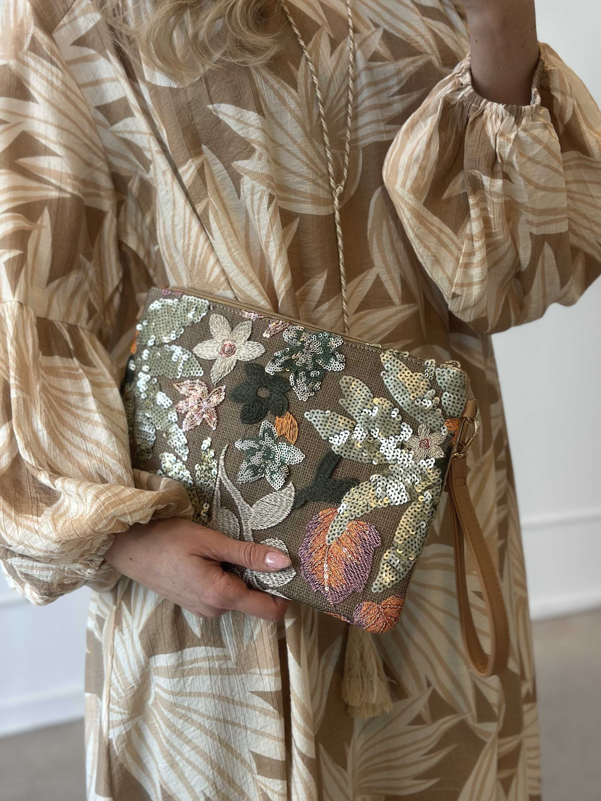 Maxine - Sød crossbody taske med pailletter